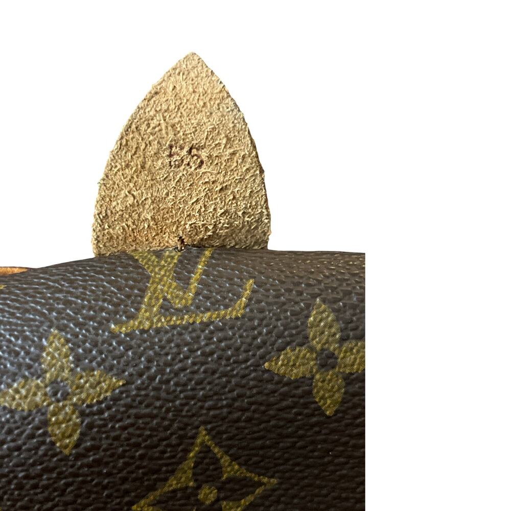 Louis Vuitton Keepall 55 Monogram Canvas Travel Duffle Bag Vintage France - Picture 6 of 16